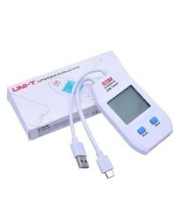 Unit UT658DUAL Çift Çıkışlı Usb Akım Gerilim Test Cihazı