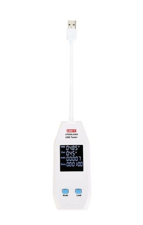 Unit UT658LOAD Dijital Usb Akım Ölçer