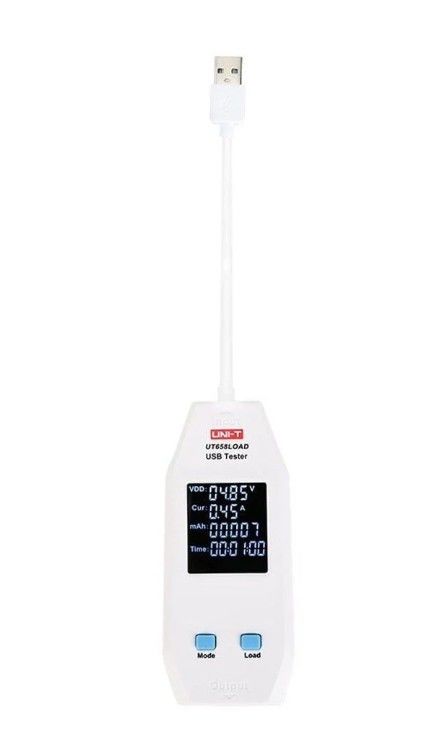 Unit UT658LOAD Dijital Usb Akım Ölçer