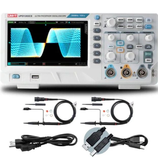 NI-T UPO1202CS Dijital Osiloskop