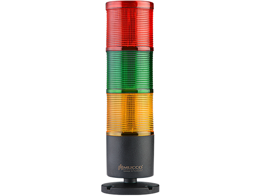 SNT-7024-S3 24 VDC SABİT ÜÇ KATLI İKAZ LAMBASI