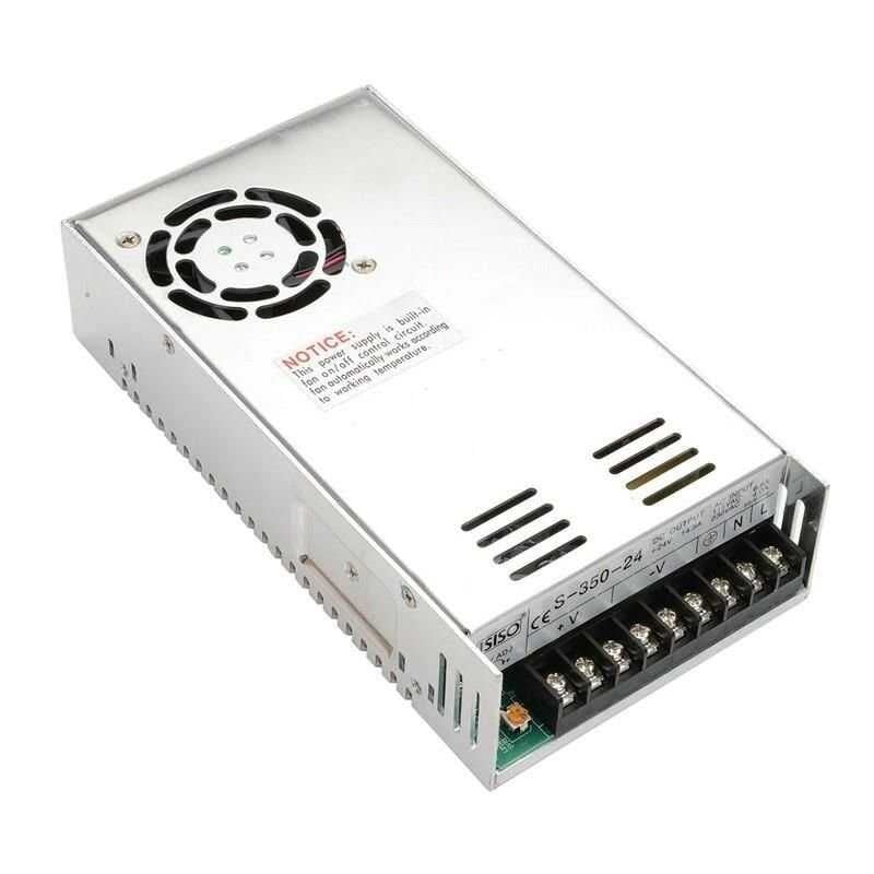 INES-350-24 - 350W 24VDC 14.6A Ray Montajlı Kapalı Tip Güç Kaynağı