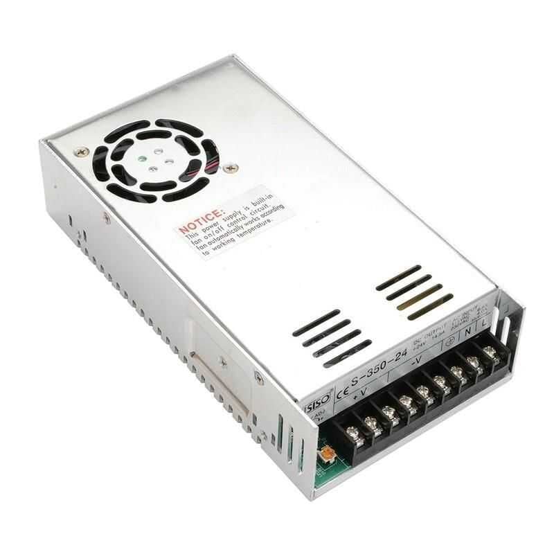 INES-350-48 - 350W 48VDC 7.3A Ray Montajlı Kapalı Tip Güç Kaynağı