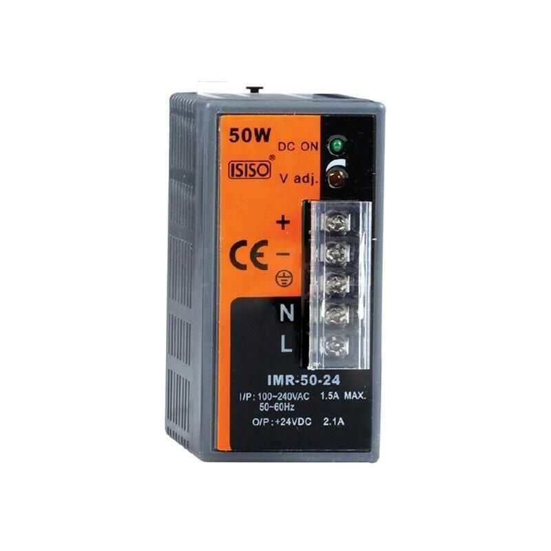 IMR-50-12 - 50W 12VDC 4.2A Ray Montajlı Kapalı Tip Mini Güç Kaynağı