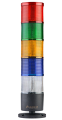 SNT-7013-C5 12-24V AC/DC ÇAKAR SABİT BEŞ KATLI İKAZ LAMBASI
