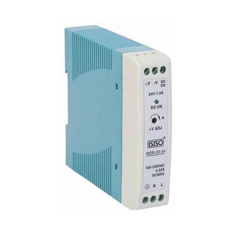 IMDR-20-05 - 20W 5VDC 3A Raya Montajlı Switching Güç Kaynağı