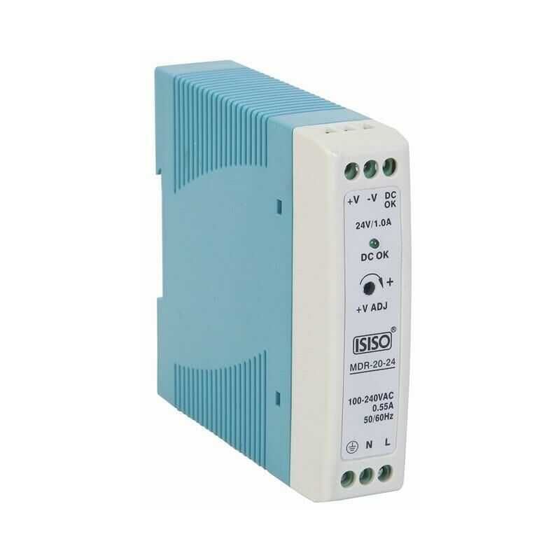IMDR-20-24 - 20W 24VDC 1A Raya Montajlı Switching Güç Kaynağı