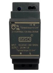 Isıso IHDR-30-12 Raya Montajlı Güç Kaynağı
