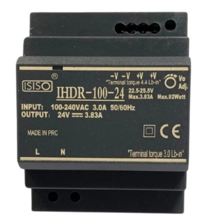 Isıso IHDR-100-12 Raya Montajlı Güç Kaynağı