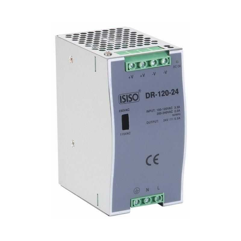 IDR-120-12 - 120W 12VDC 10A Raya Montajlı Güç Kaynağı