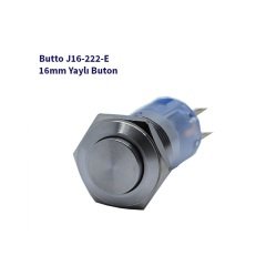 J16-222 16 mm IŞIKSIZ ÇIKIK KAFA YAYLI BUTON