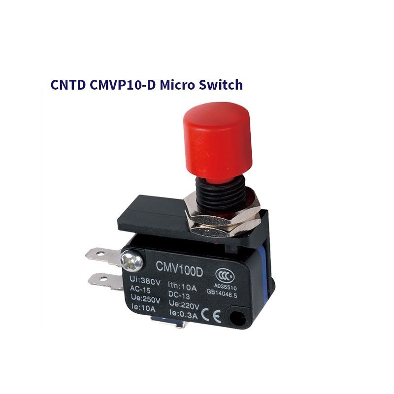 CSAQ-D DİKEY TAHRİKLİ KIRMIZI MİCRO SWİTCH