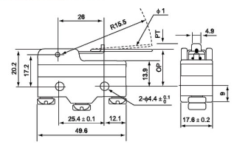 CM-1705 UZUN TEL MİCRO SWİTCH