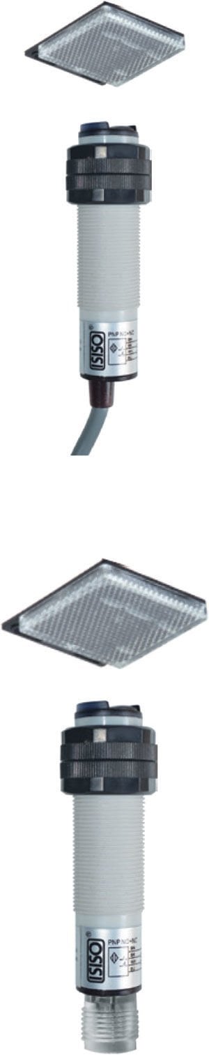 Isıso OPR4000-M18-E2C Reflektörlü Fotosel